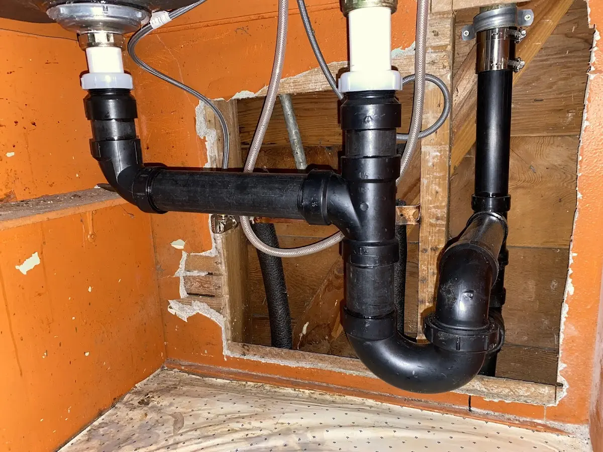 Professional Plumbing Inspection equipment and tools on the job in Scituate